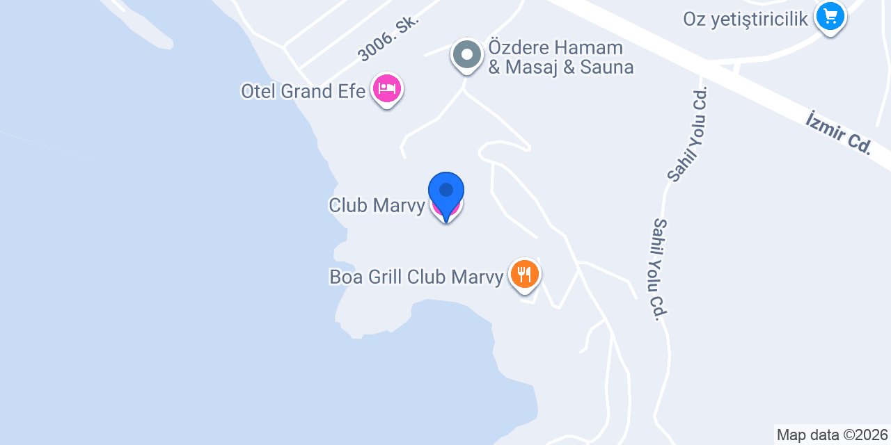 Club Marvy konumu