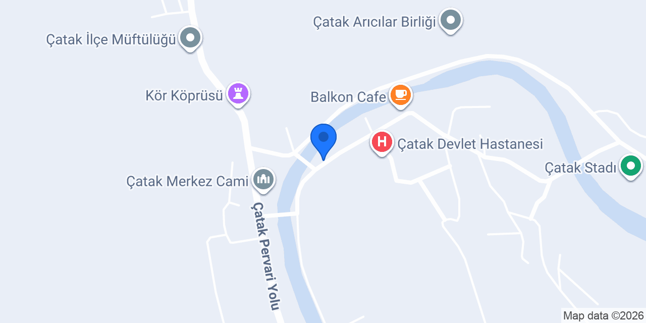 Çatak Noterliği konumu