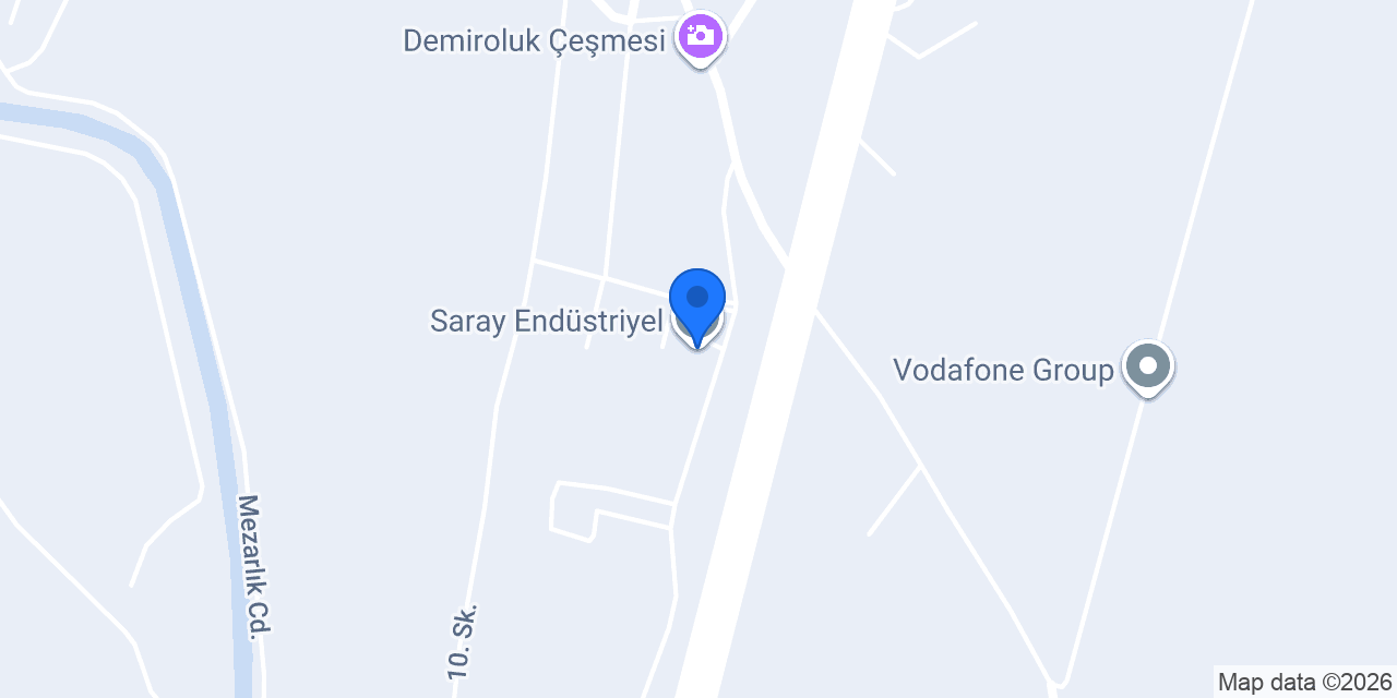 Saray Endüstriyel konumu