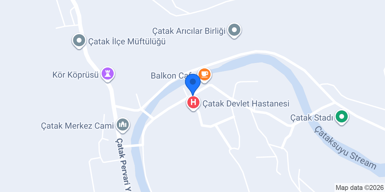 Çatak Mirava River Suites Hotel konumu