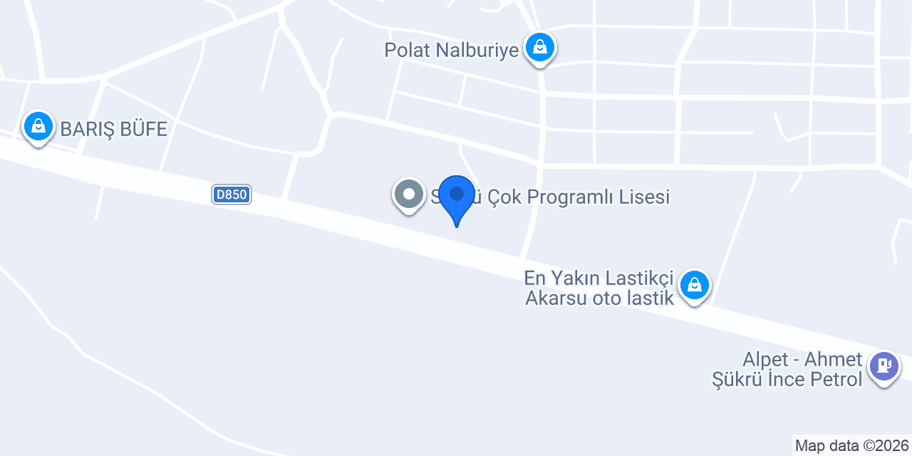 Akarsu erkek kuaförü konumu