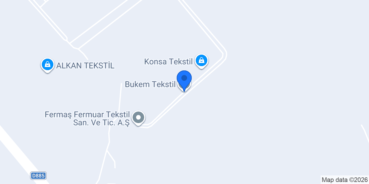 Bukem Tekstil konumu