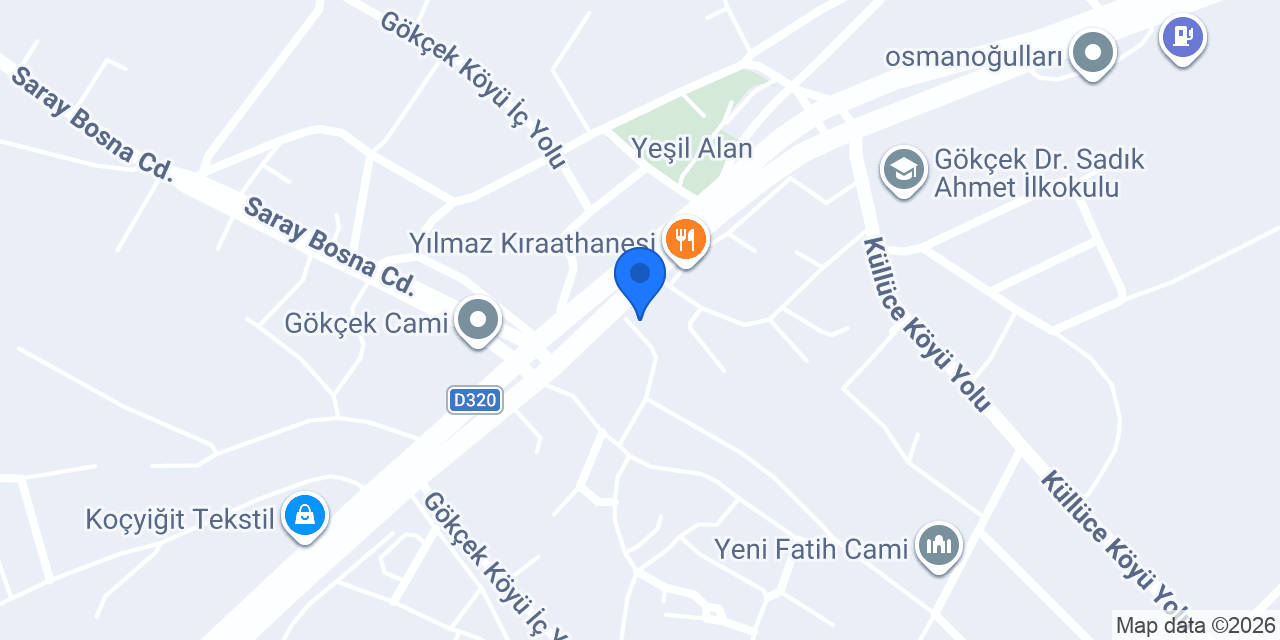 Ergaz Tüp Bayi konumu