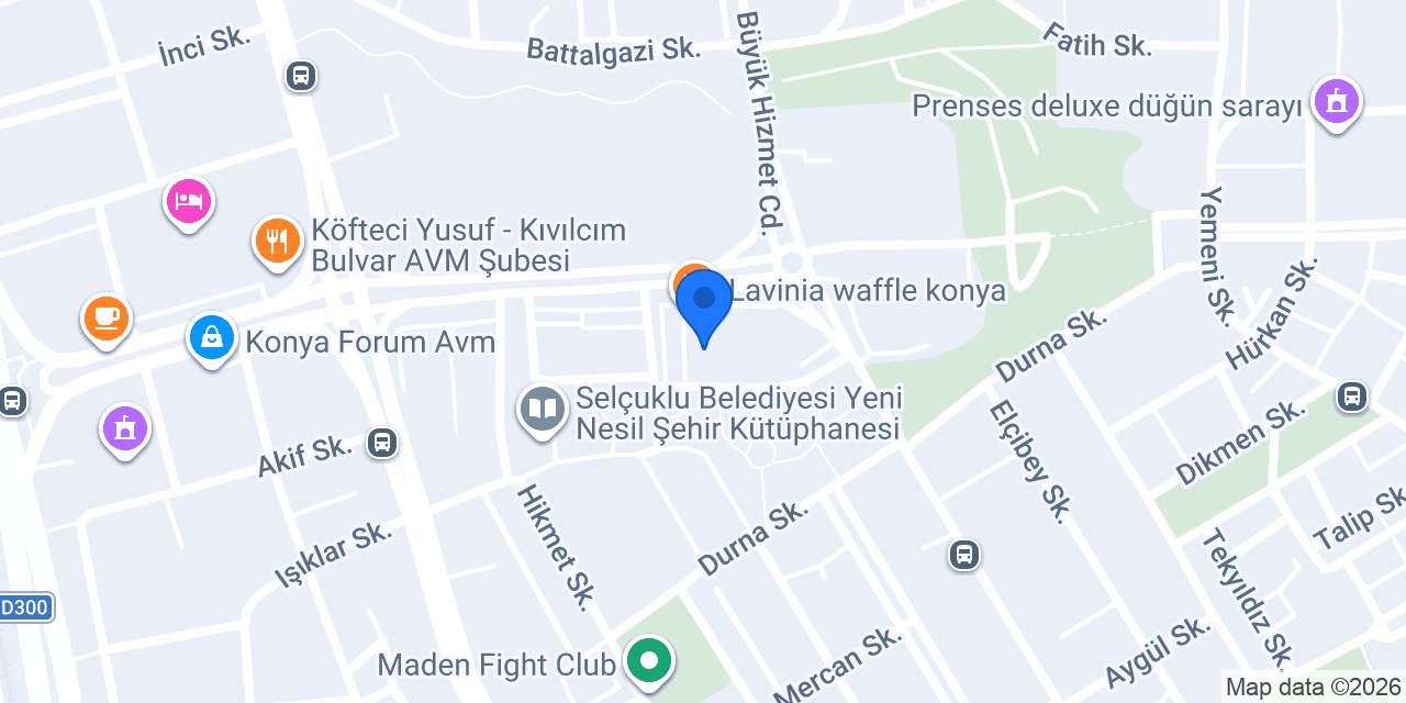Bosna Oto Lastik konumu