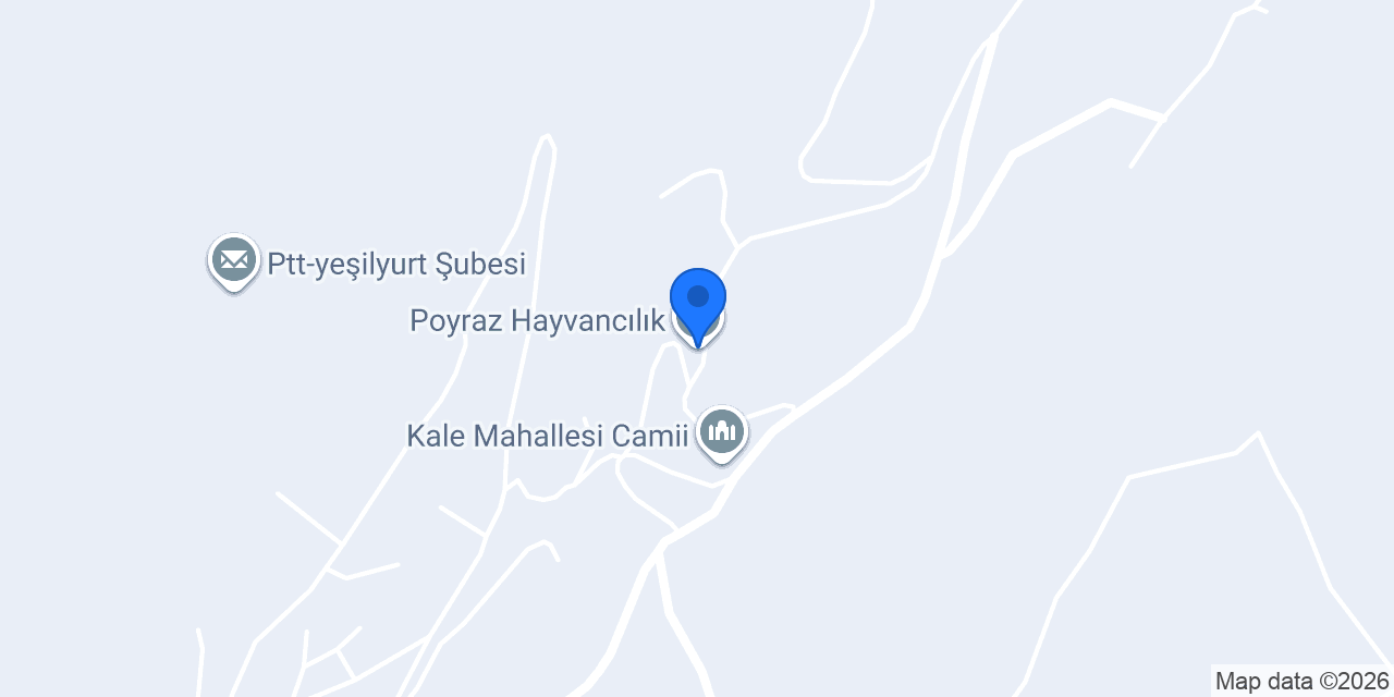 Poyraz Hayvancılık konumu