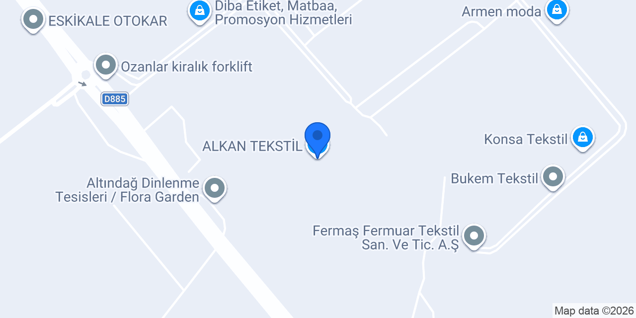 ALKAN TEKSTİL konumu