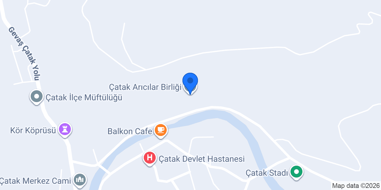 Çatak Arıcılar Birliği konumu