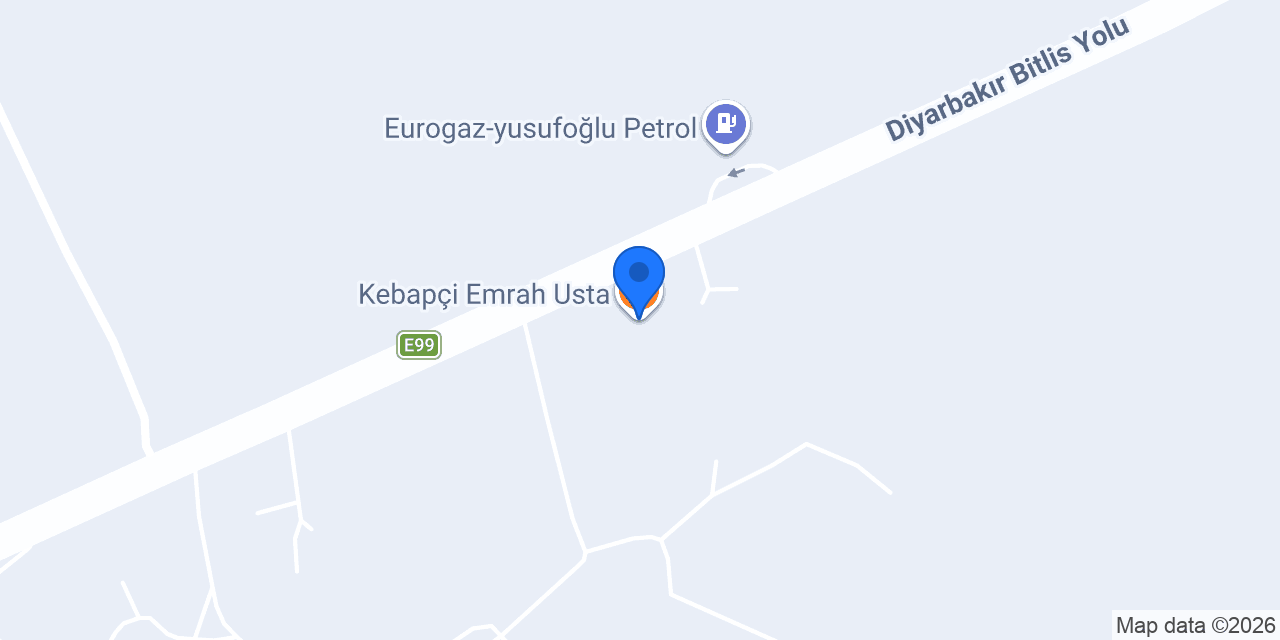 Kebapçi Emrah Usta konumu
