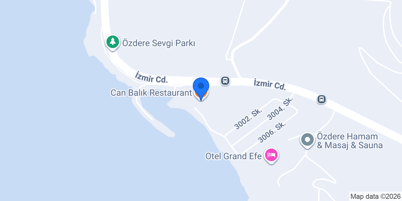 Can Balık Restaurant konumu