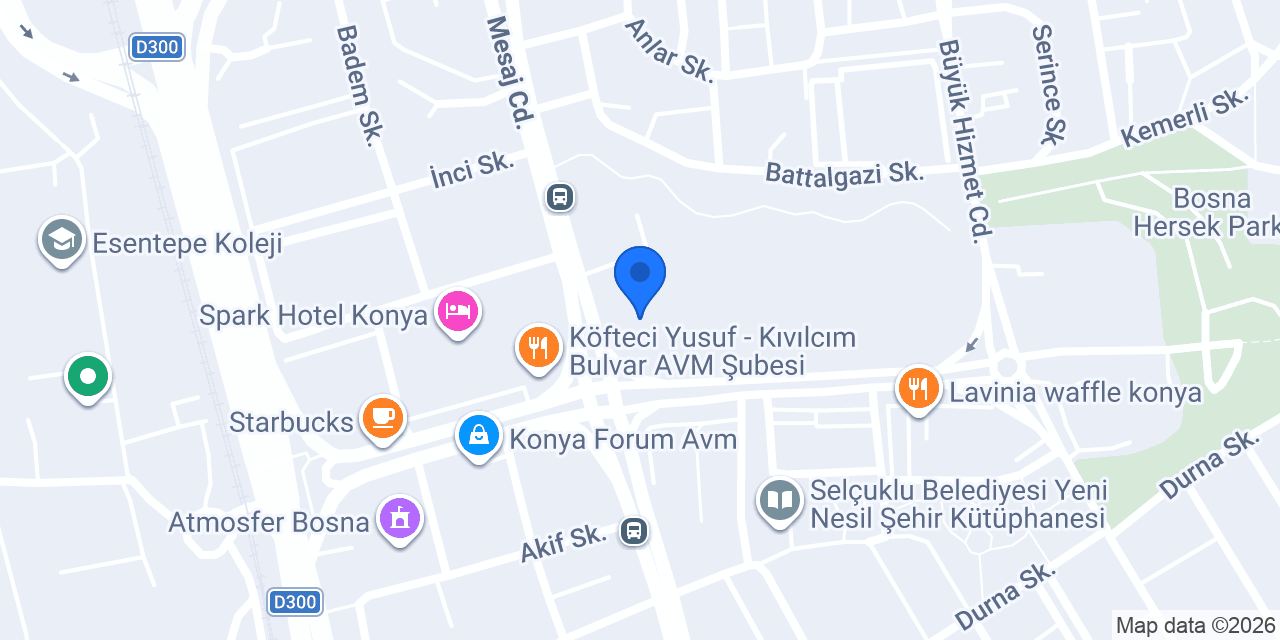 Bosna Gece Tekeli konumu