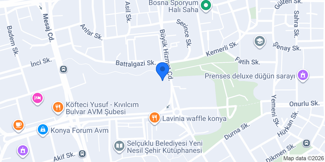 Zeynep Özdemir Eczanesi konumu