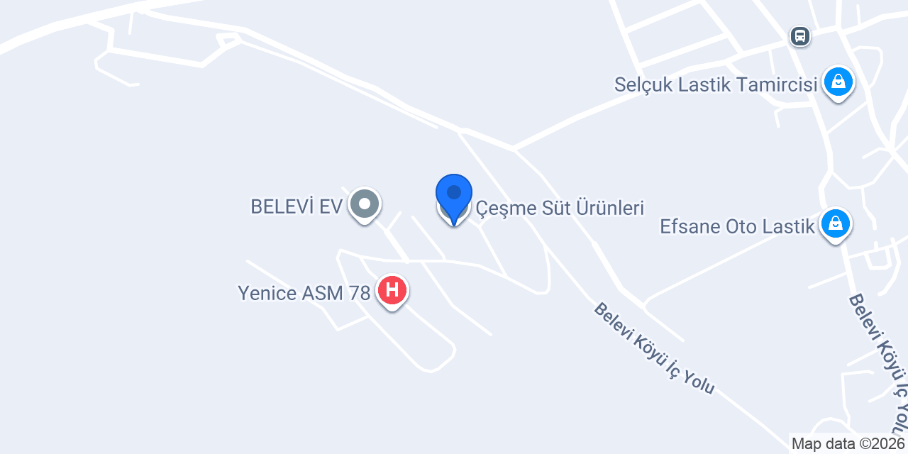 Çeşme Süt Ürünleri konumu