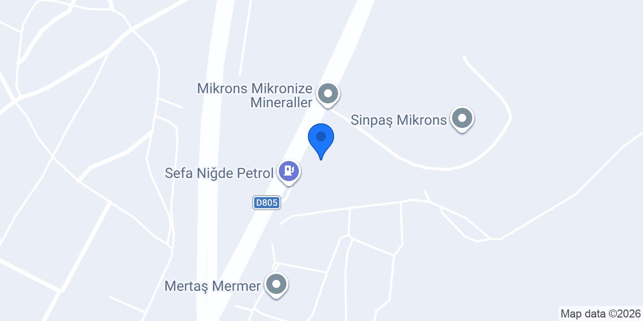 Niğde Mermer Granit HASKAL konumu