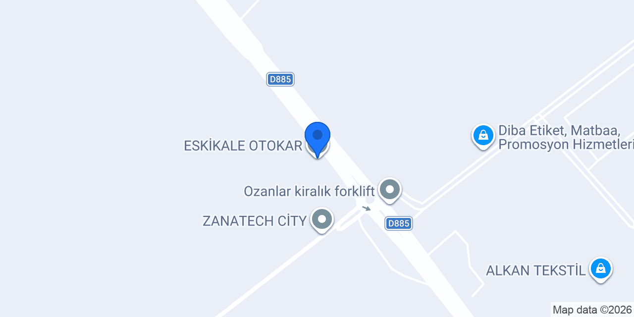 ESKİKALE OTOKAR konumu