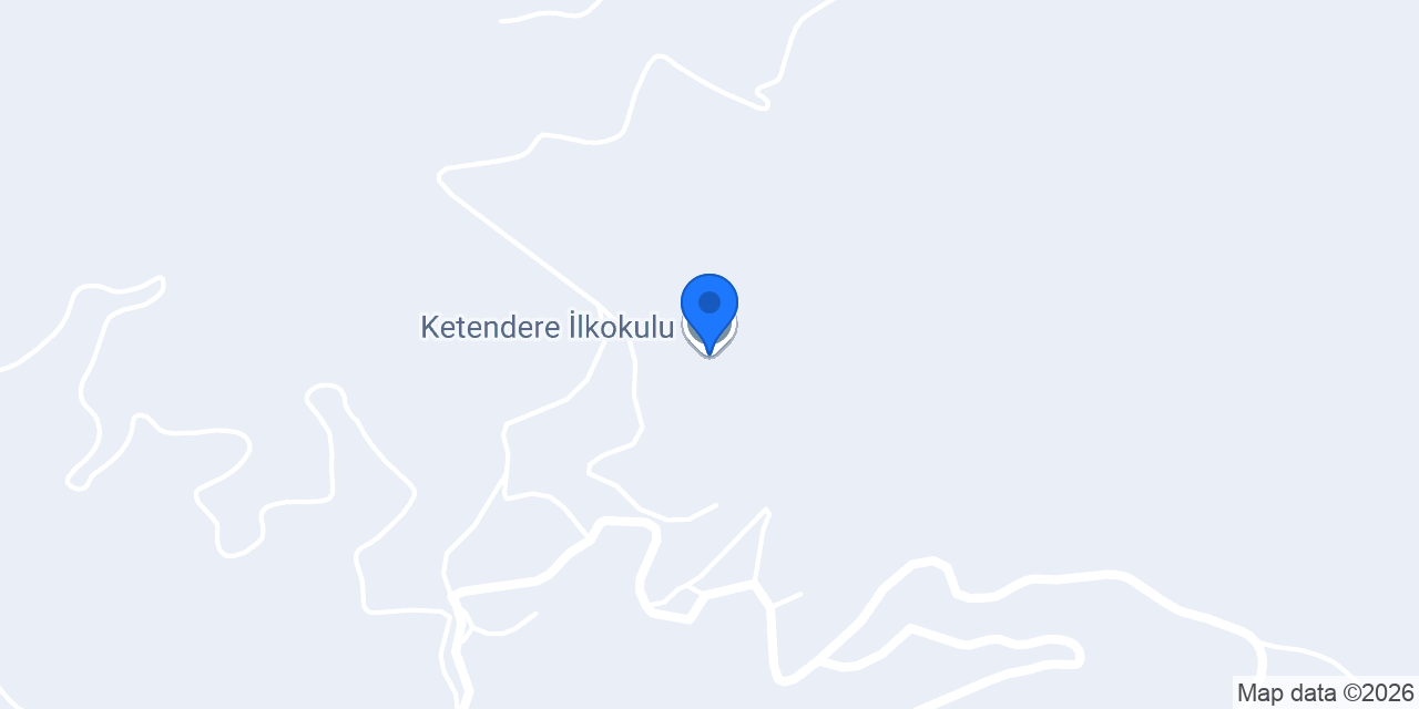 Ketendere İlkokulu konumu