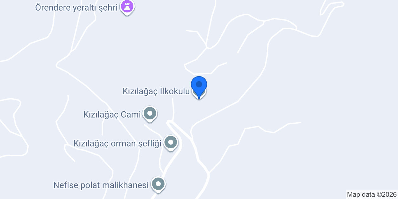 Kızılağaç İlkokulu konumu