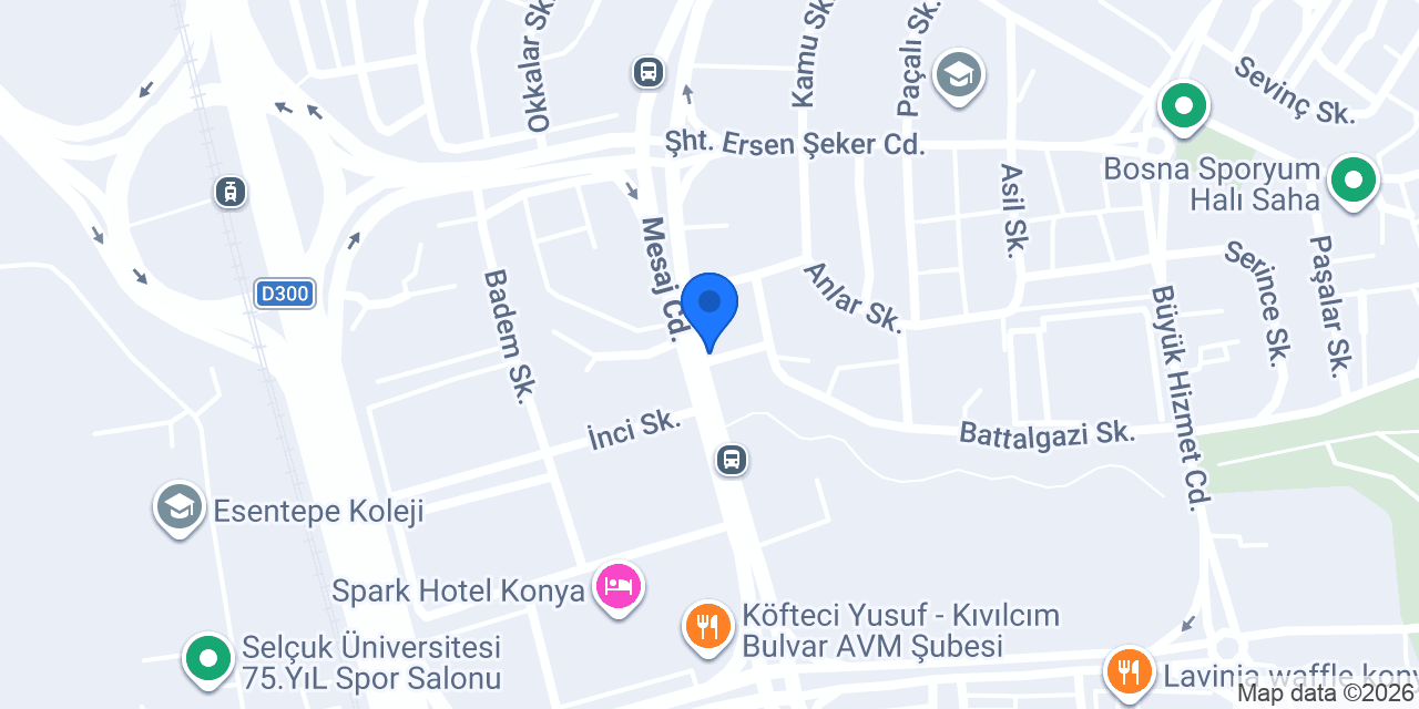Uğur Emlak&Koç Yapı konumu