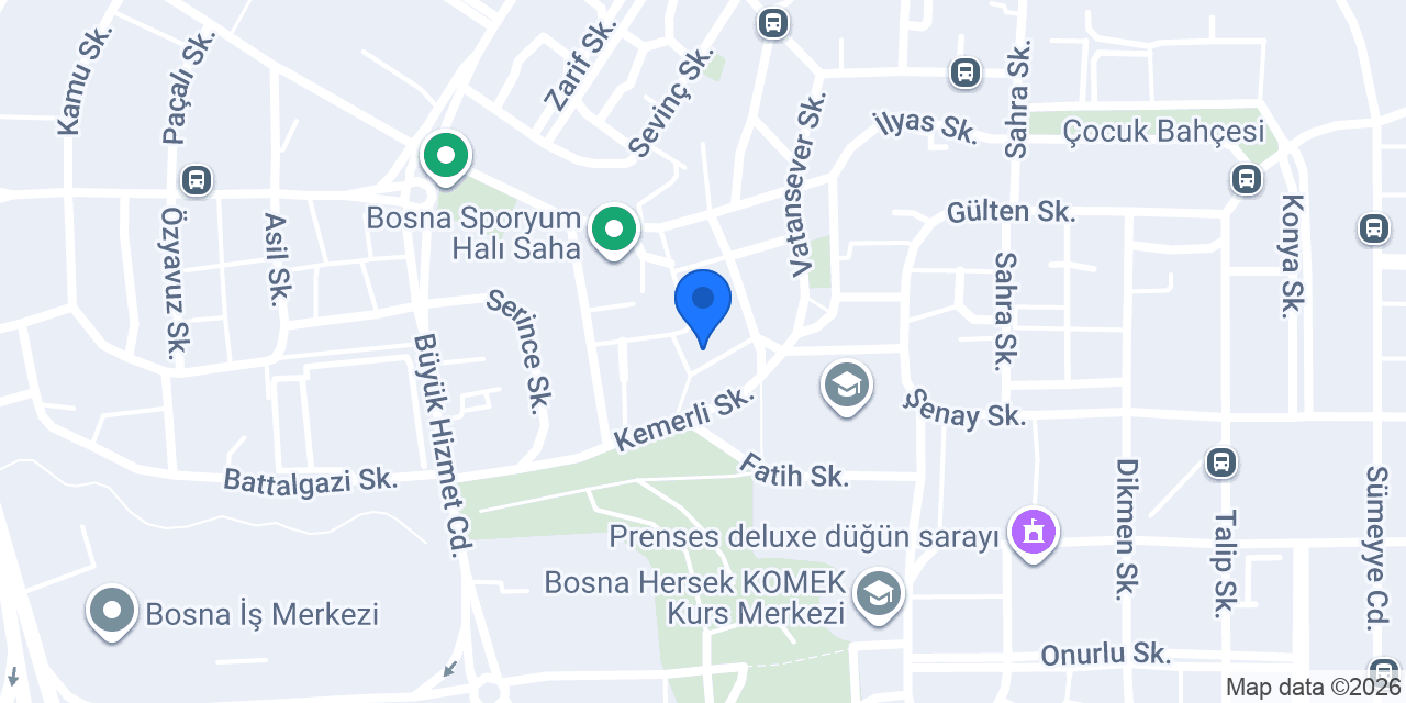 Çamlıca Etliekmek ve Izgara konumu