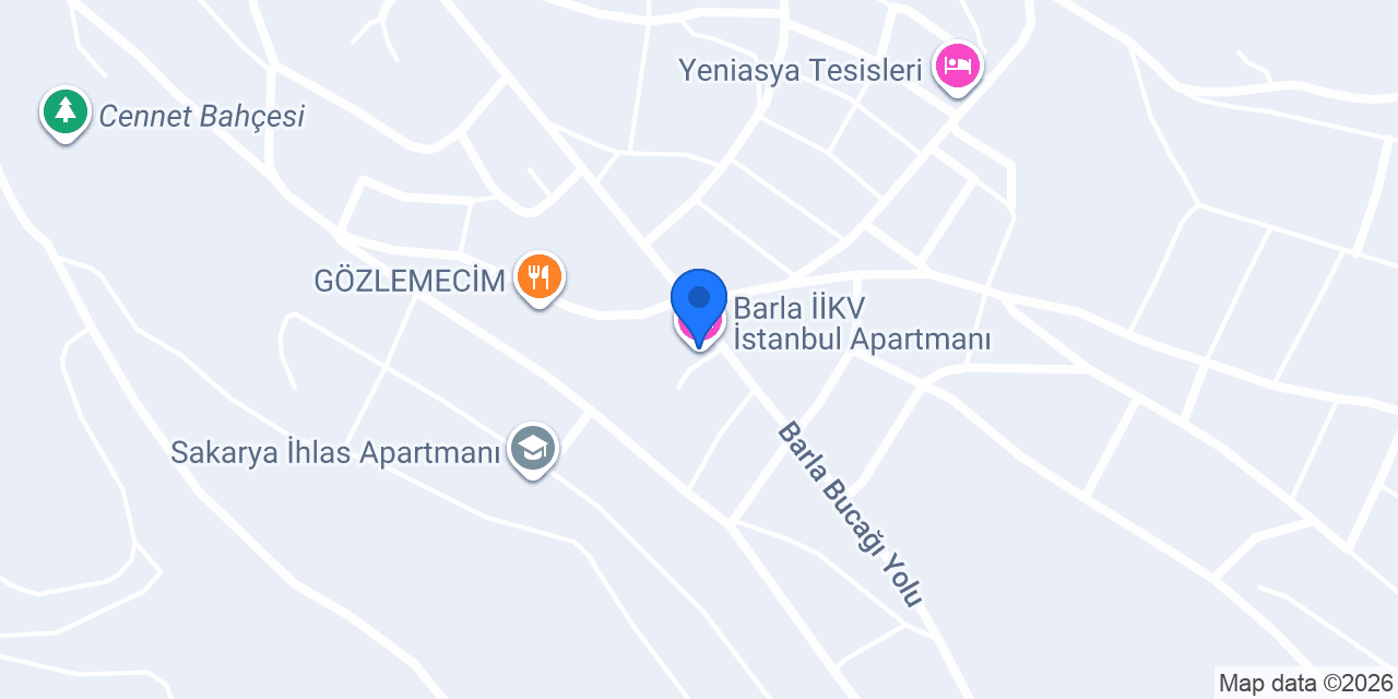 Barla İİKV İstanbul Apartmanı konumu