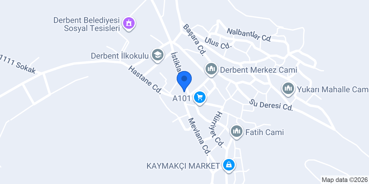 Tekke Köyü Muhtarlığı konumu