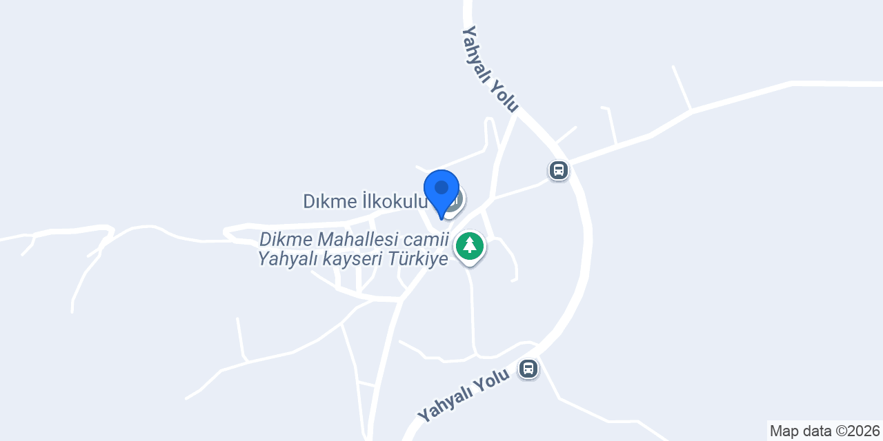 Dıkme İlkokulu konumu