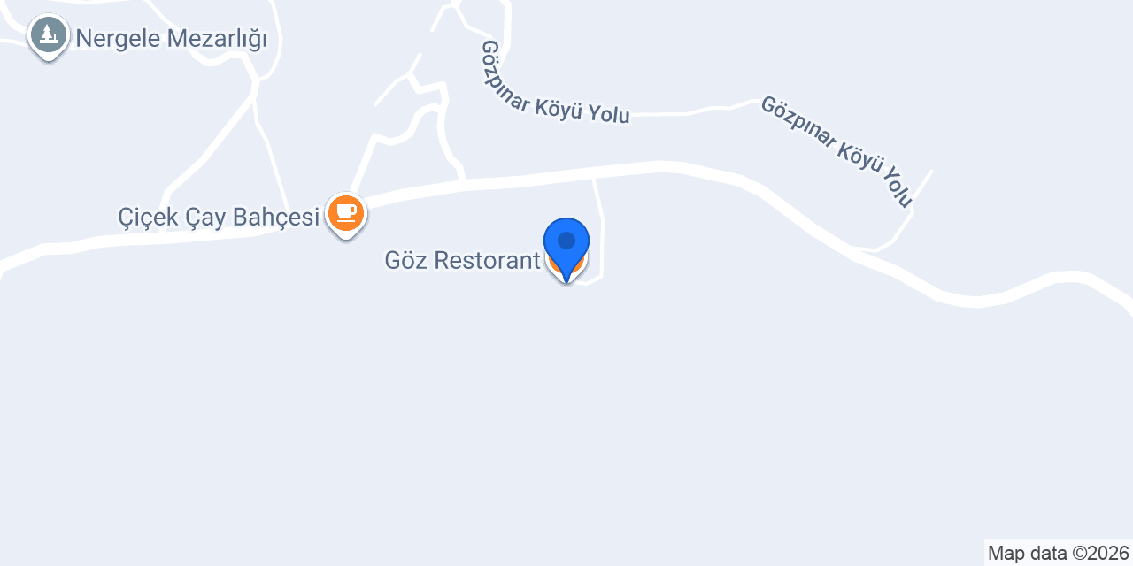 Göz Restorant konumu