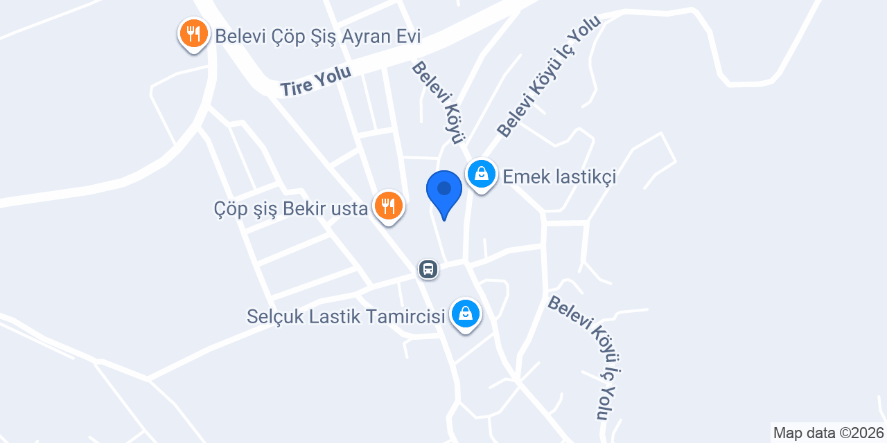 Gül Pide Belevi konumu