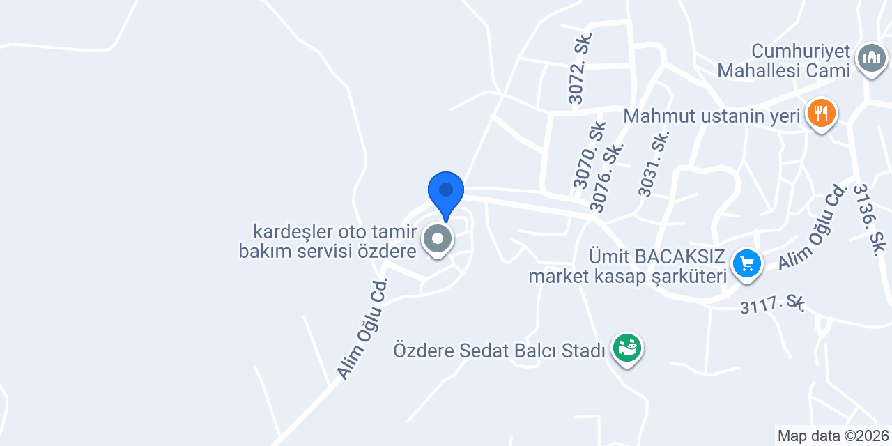 Akpınar Mobilya konumu