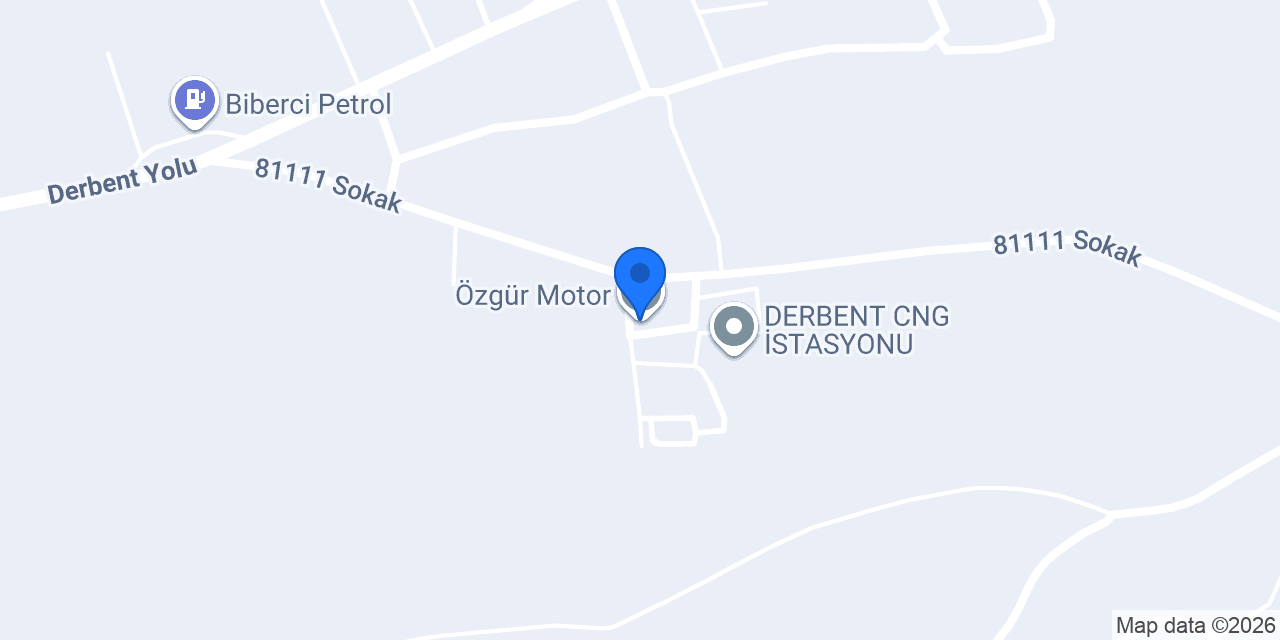 Özgür Motor konumu