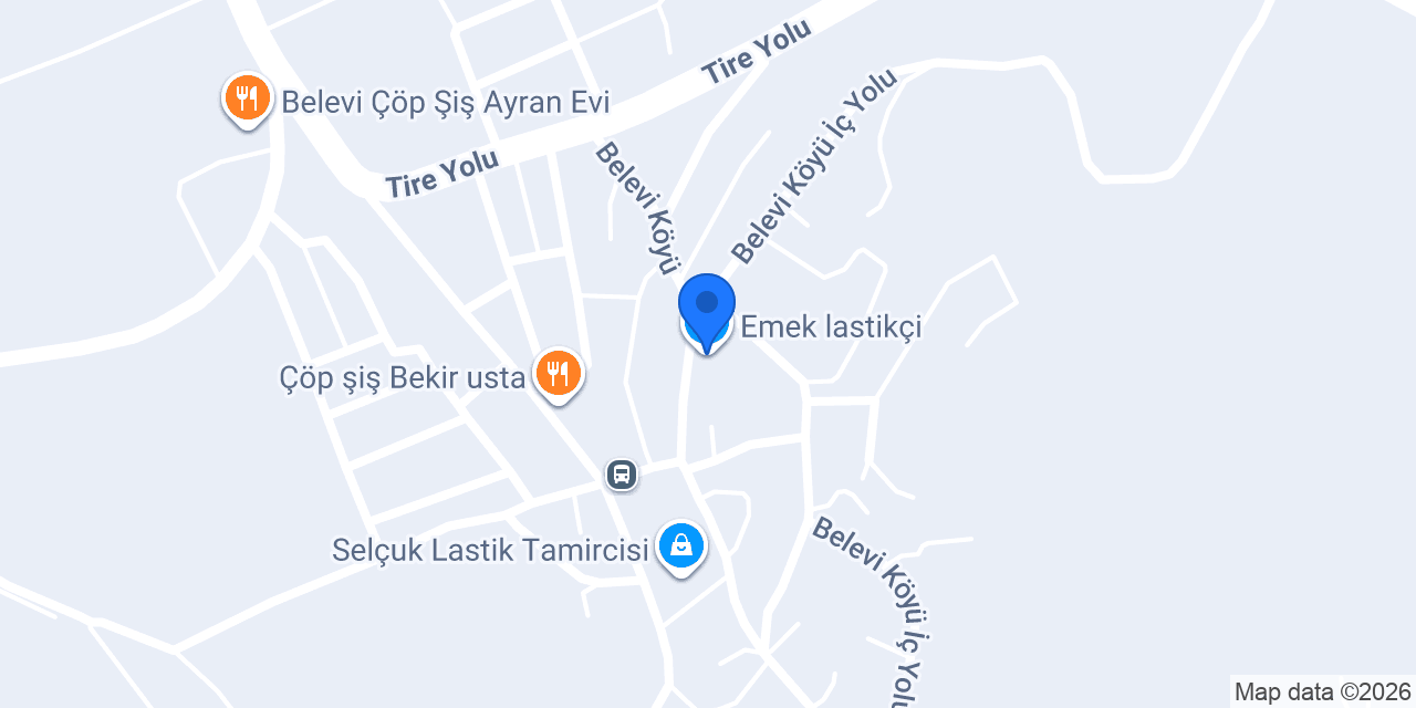 Emek lastikçi konumu