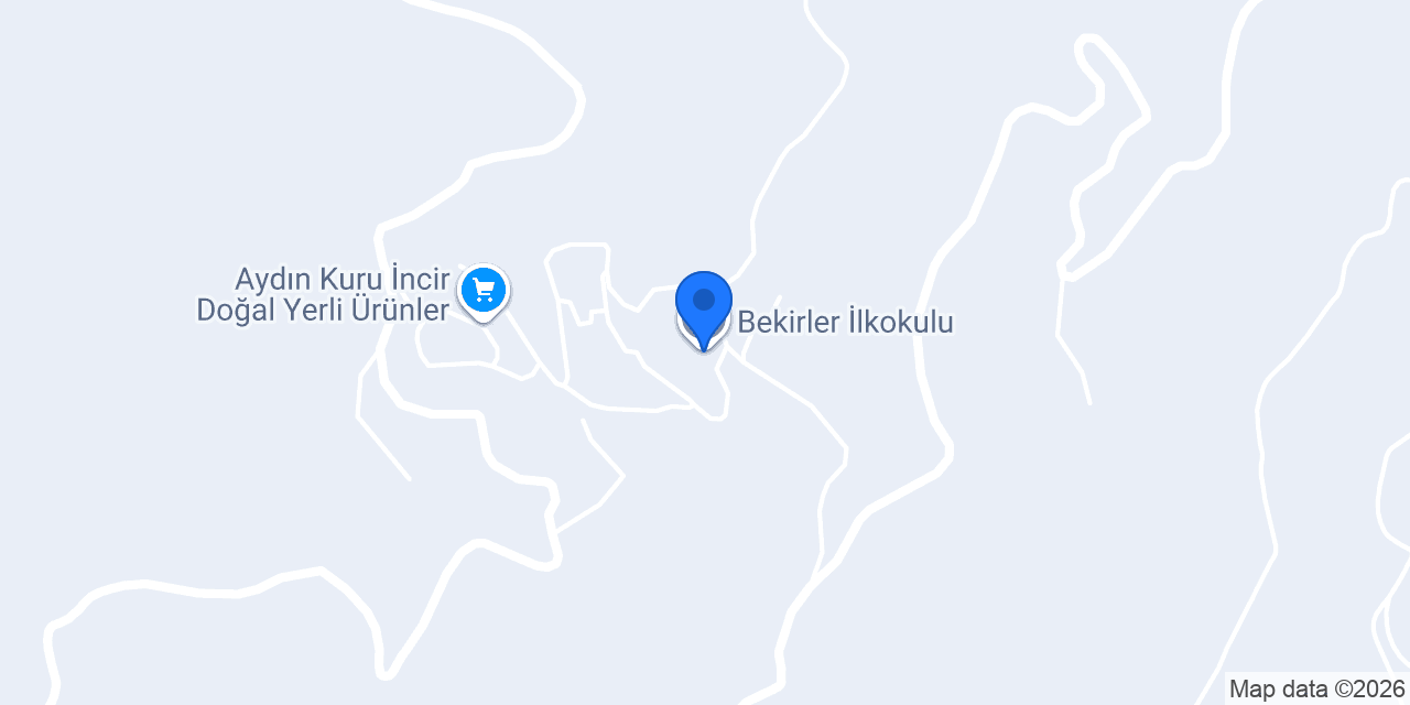 Bekirler İlkokulu konumu