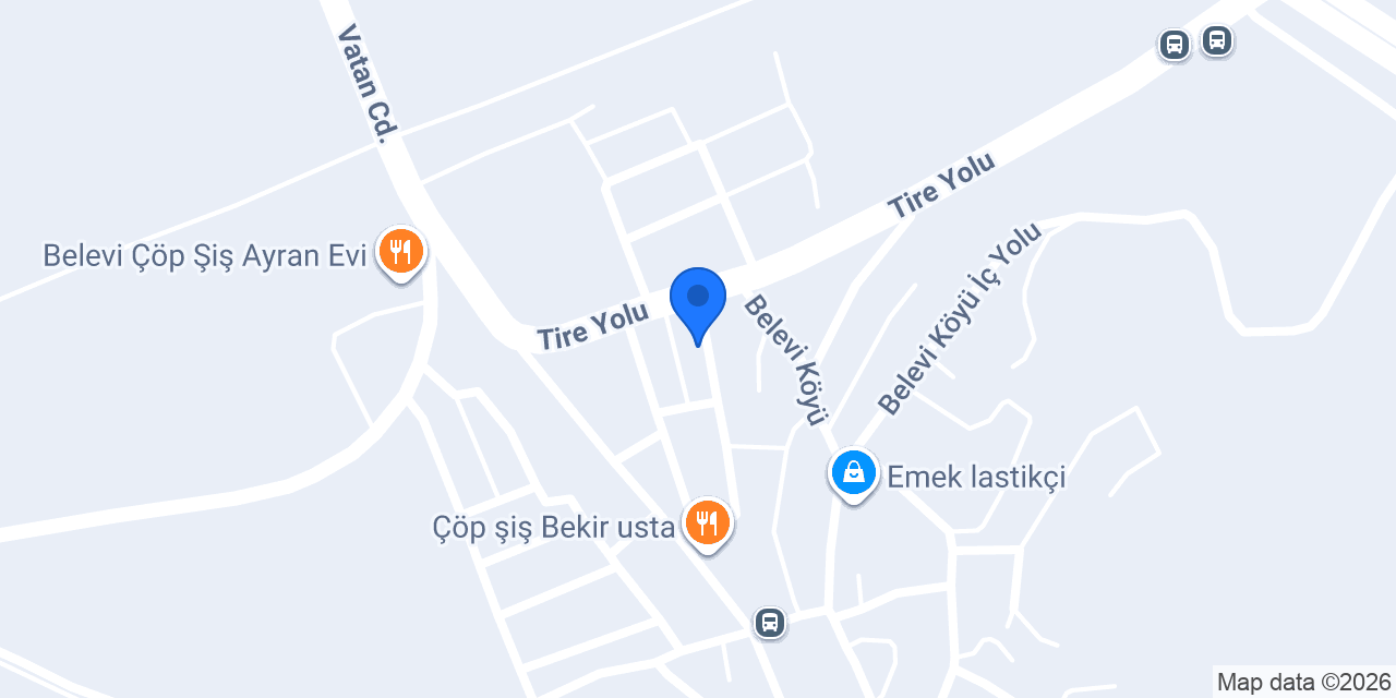 Ptt-belevi Şubesi konumu