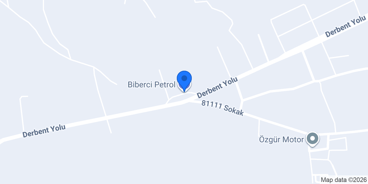 Biberci Petrol konumu