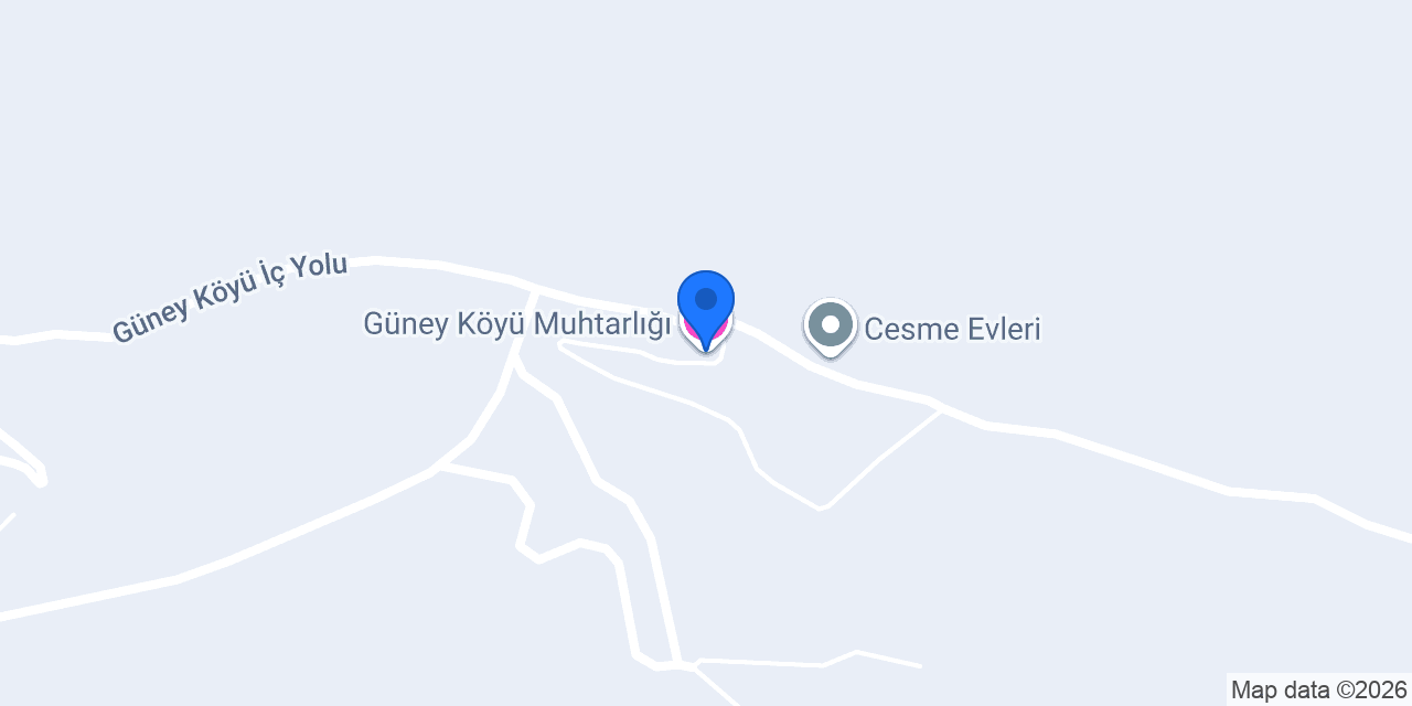Güney Köyü Muhtarlığı konumu