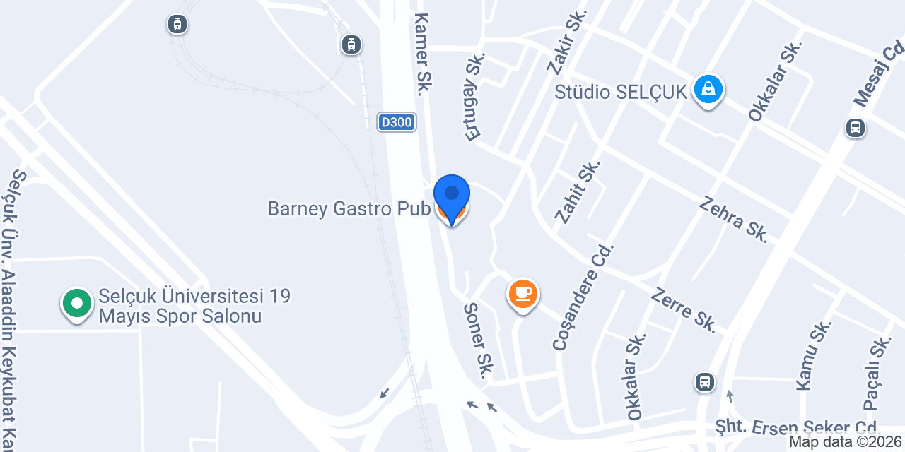 Barney Gastro Pub konumu