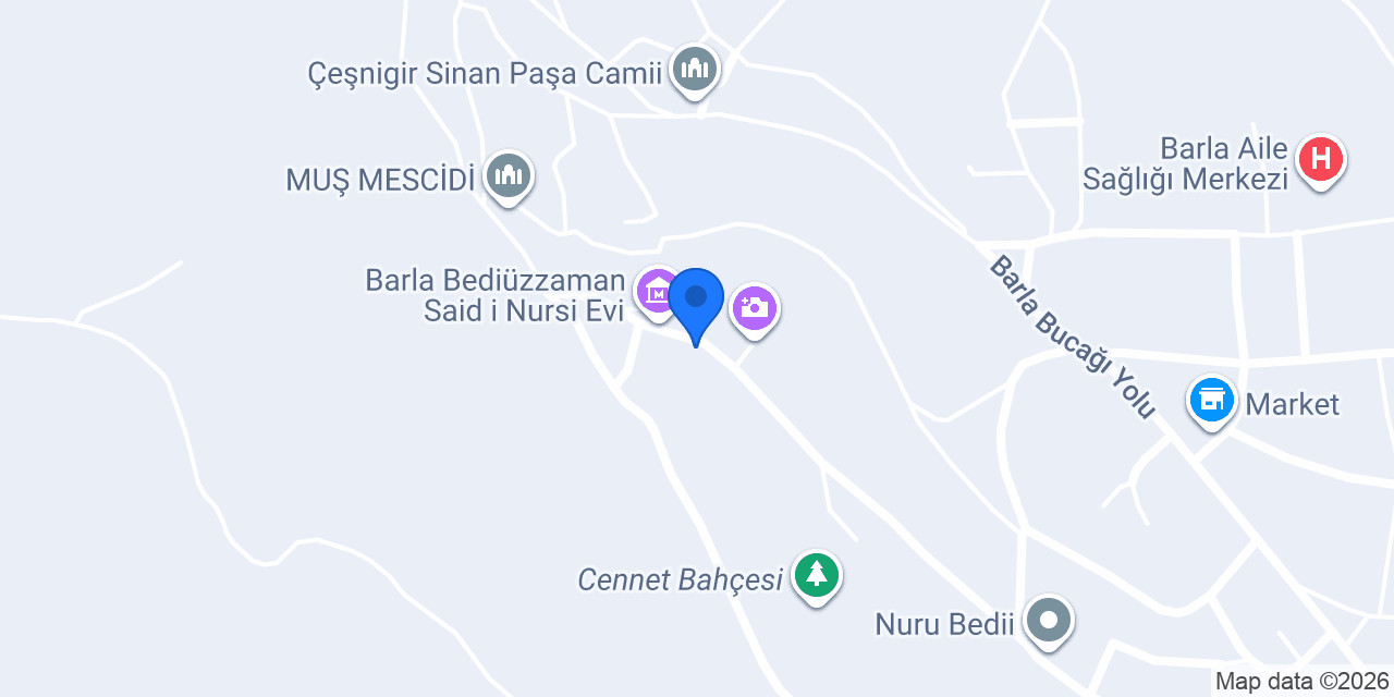 Nurs Pazarı Barla konumu
