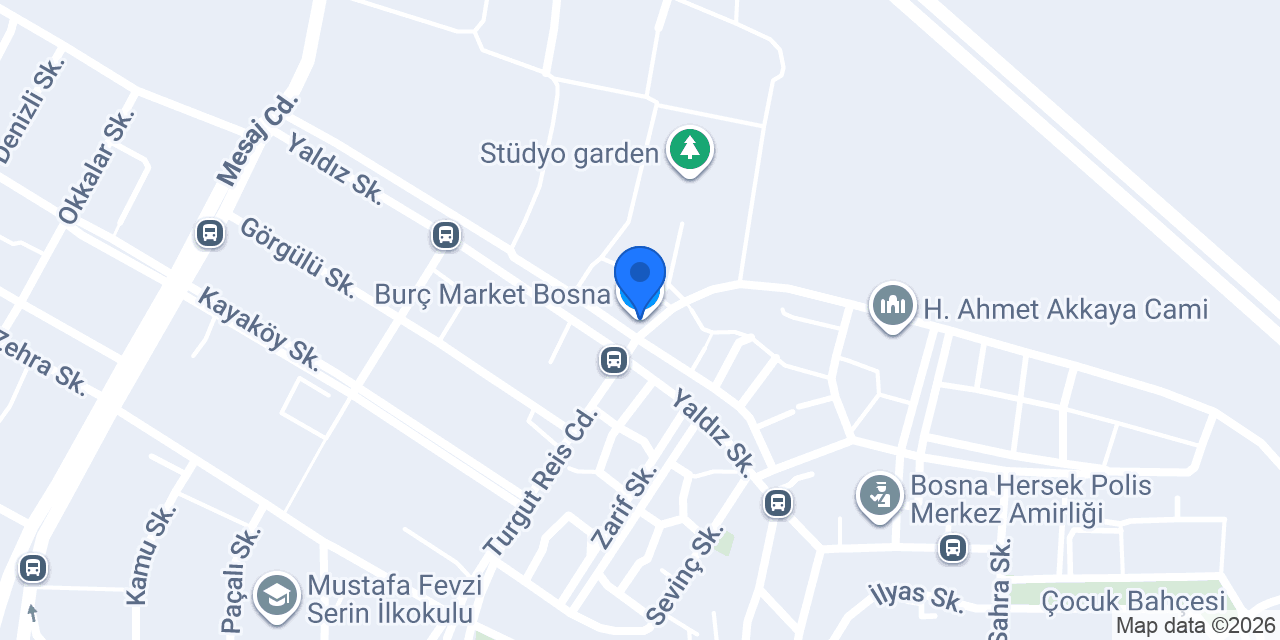 Burç Market Bosna konumu