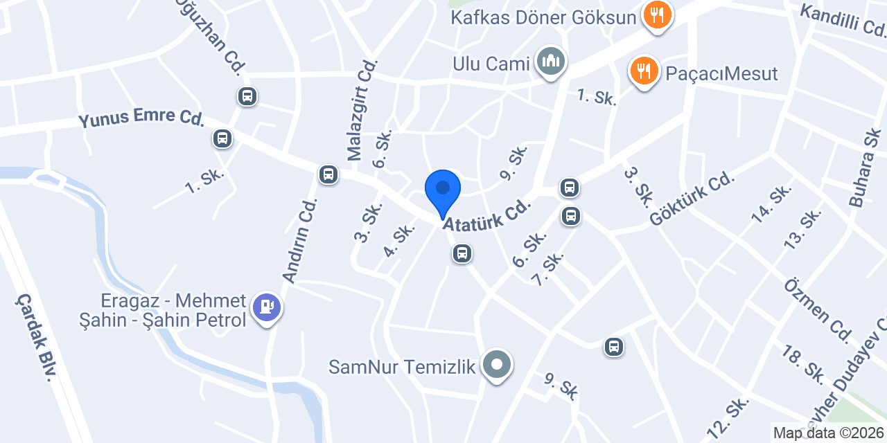 Göksun Pastanesi konumu