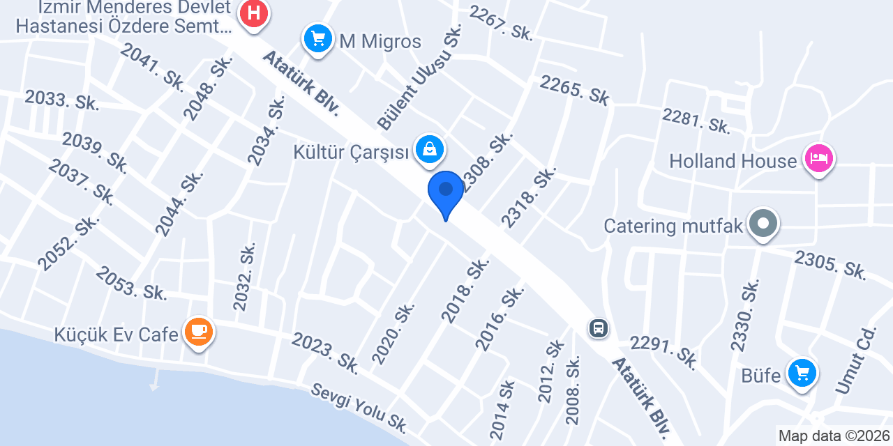 Aile Pansiyon konumu