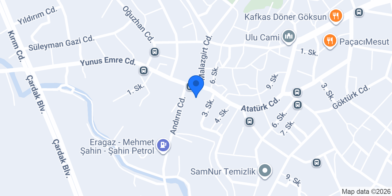 İstiklal Ortaokulu konumu