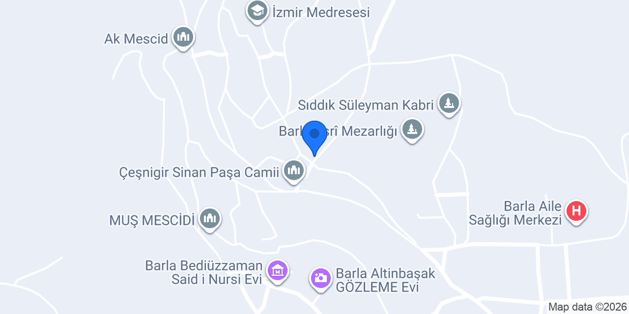 Ptt-barla Şubesi konumu