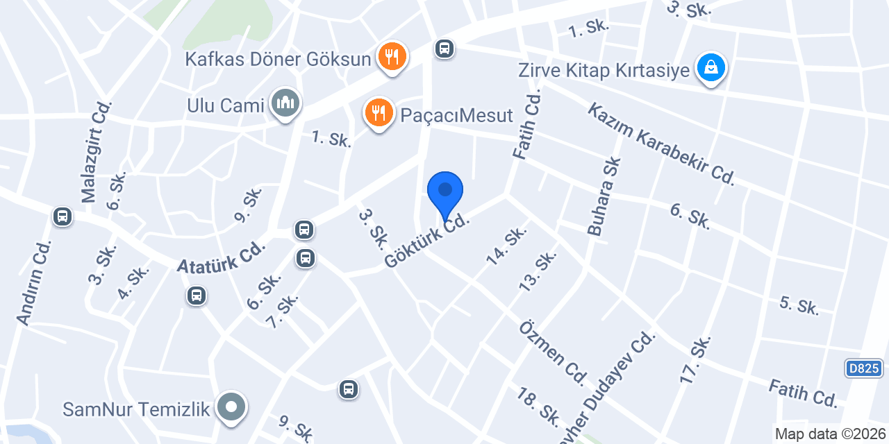 Onur Mobilya konumu