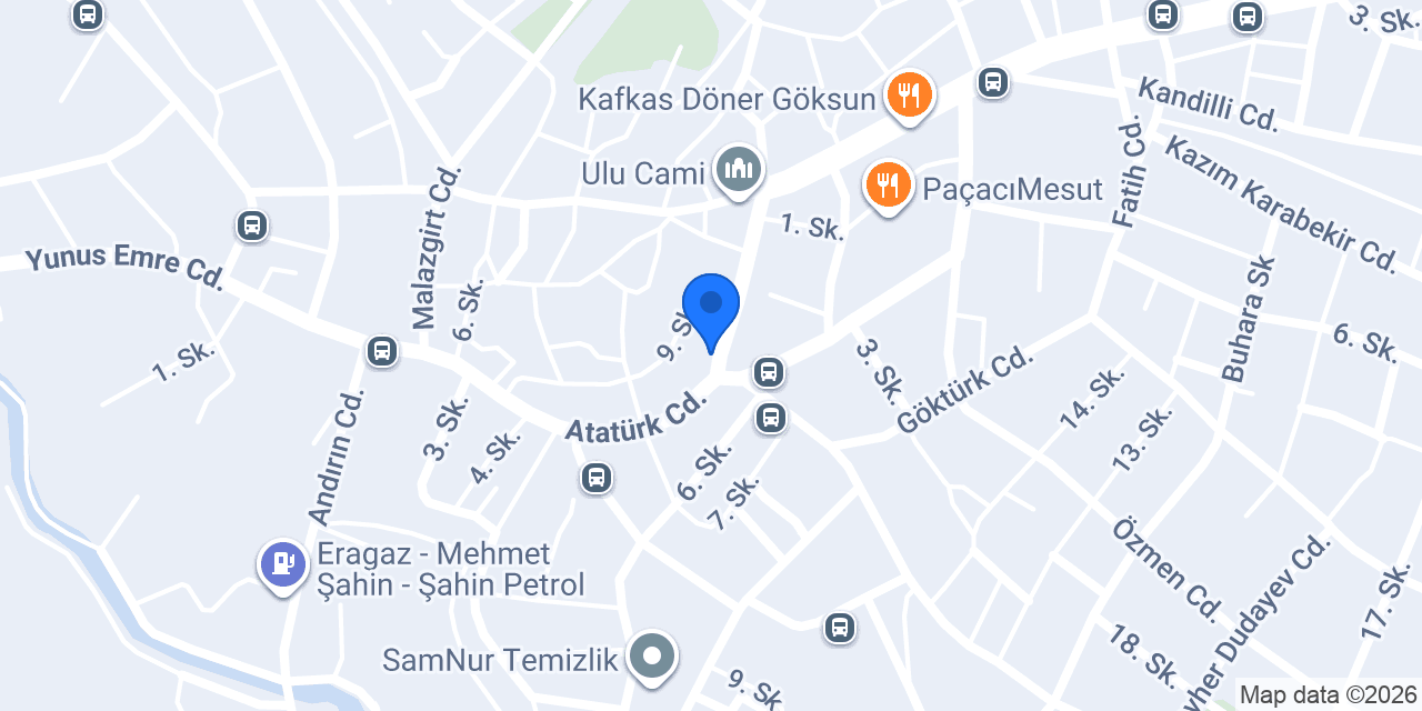 İskender Eczanesi konumu