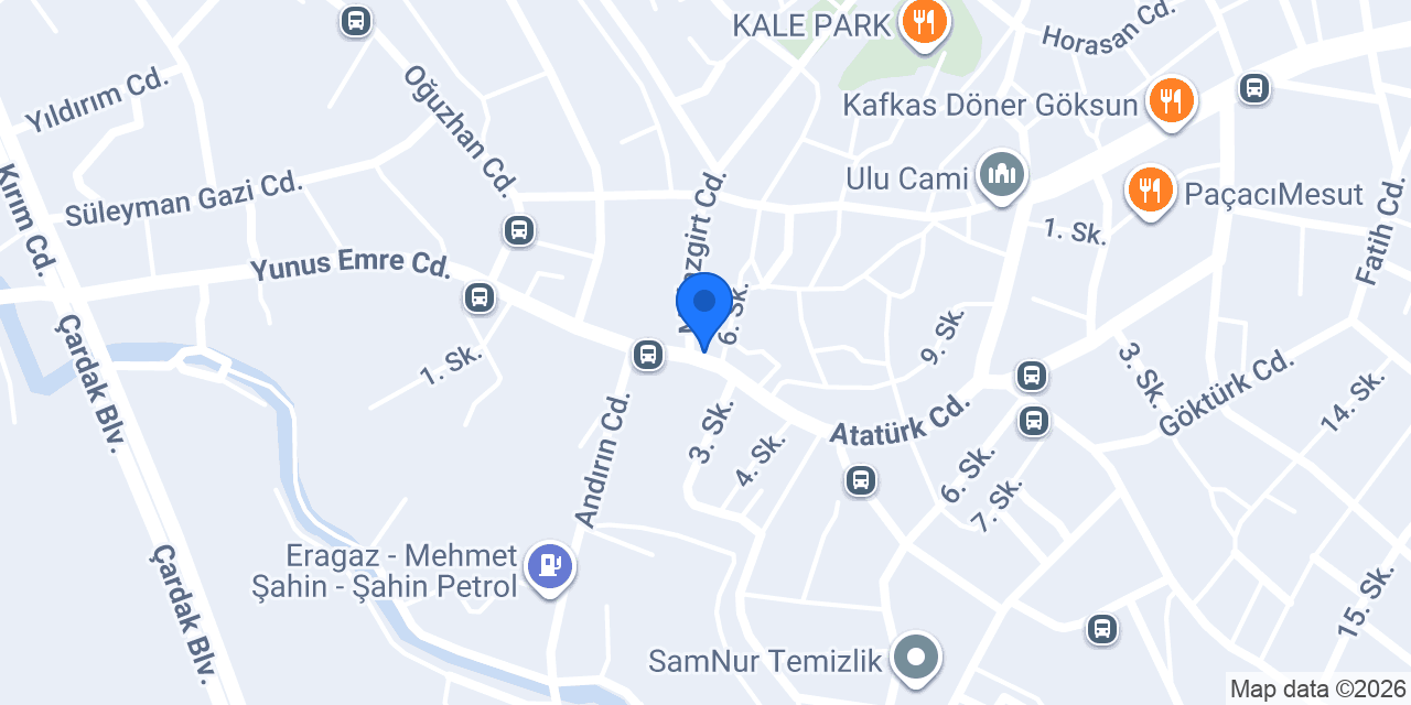 Özen Döner Göksun konumu