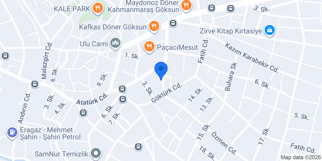ALNA TİCARET İNŞAAT MALZEMELERİ konumu