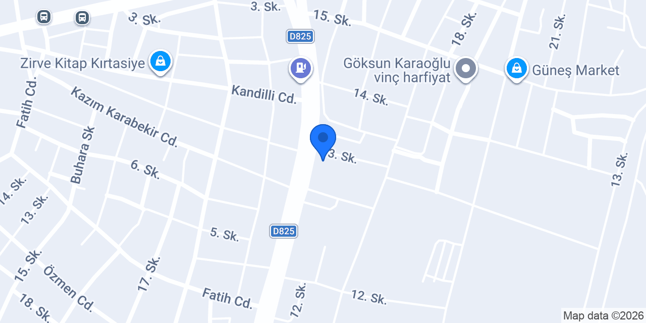 ÇadırX konumu