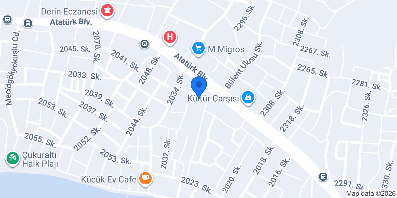 Koç Lion Pansiyon konumu