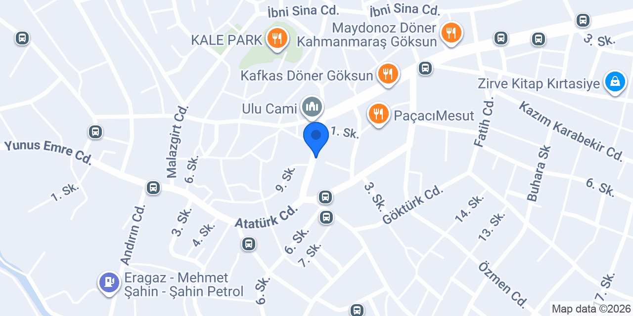 Çiçek Eczanesi konumu
