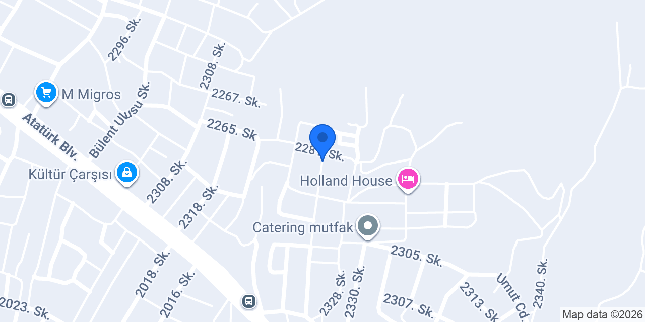 Mavi Ay Sitesi konumu