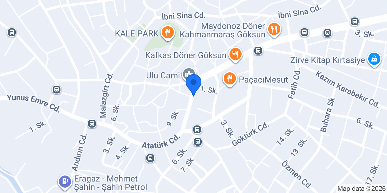 MERSİN TANTUNİ konumu